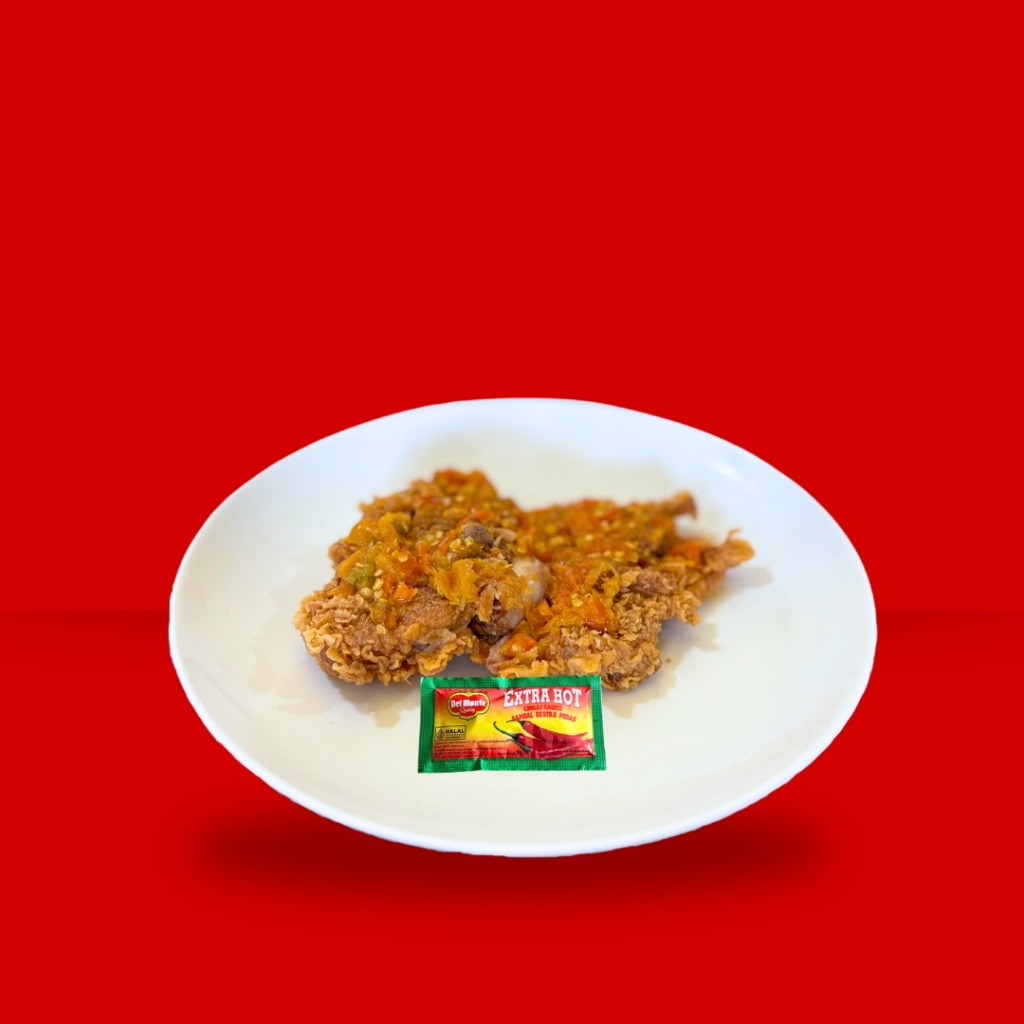 Dada/Paha Atas + Sambal